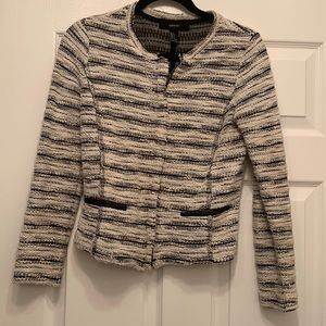 Forever 21 cardigan/jacket. Very light weight. Size US Small. Off-white/ black